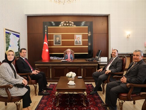 Vali Kaldırım Makamı Temsili Vali Çetinkaya’ya Devretti