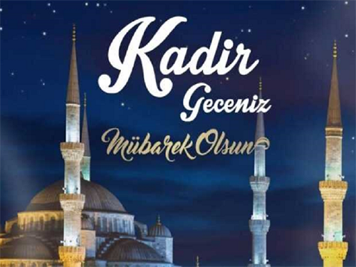 Valimiz Sayın Rahmi DOĞAN'ın Kadir Gecesi Mesajı